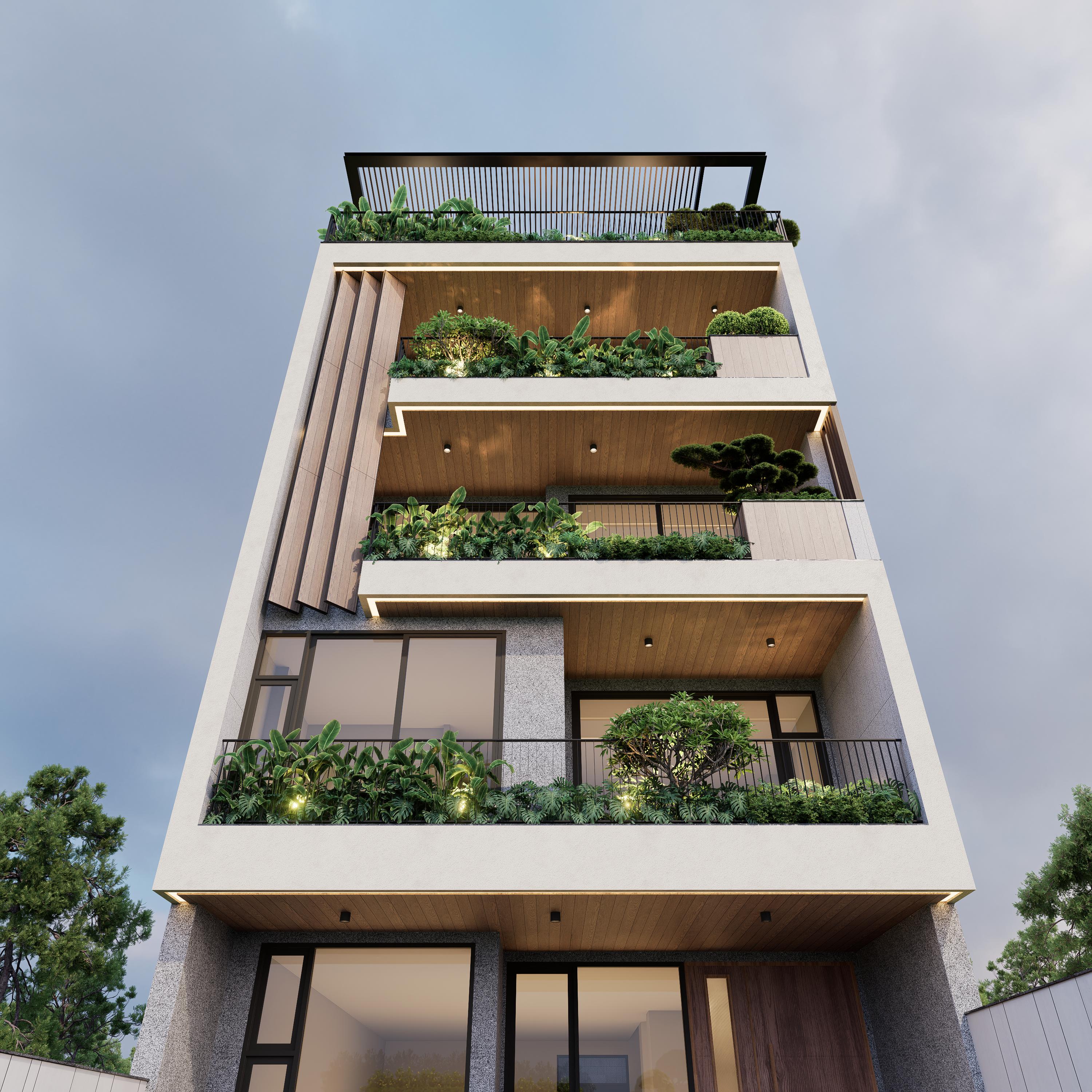 Villa phố — Gò Vấp — góc nhìn 6